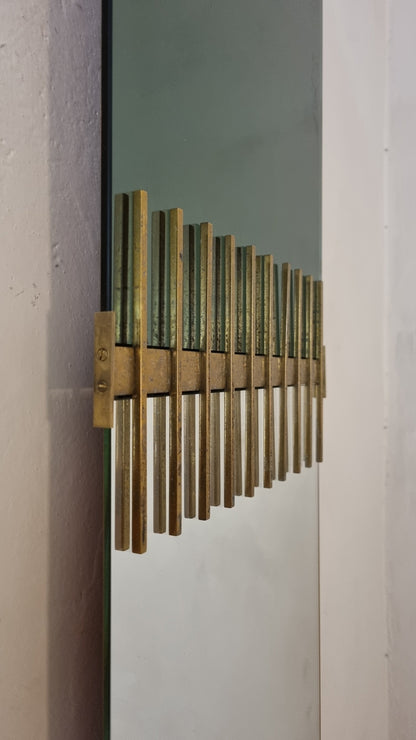 Rare Mirror by Ettore Sottsass for Santambrogio & De Berti, 1962 Mirrors