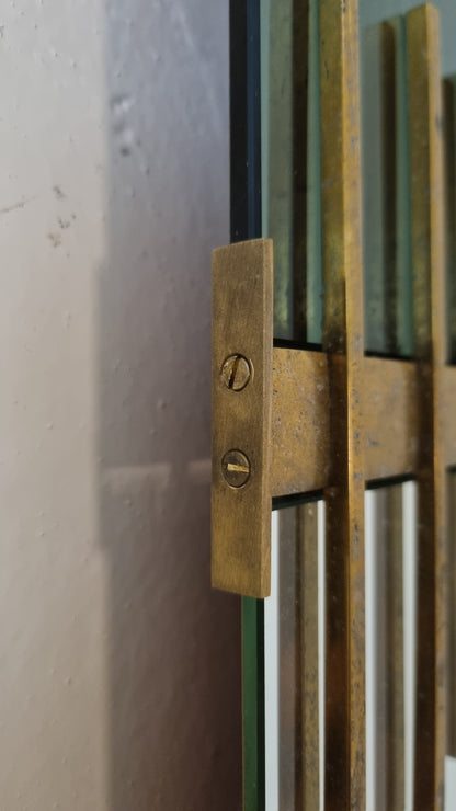 Rare Mirror by Ettore Sottsass for Santambrogio & De Berti, 1962 Mirrors