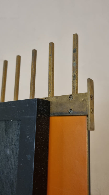 Rare Mirror by Ettore Sottsass for Santambrogio & De Berti, 1962 Mirrors
