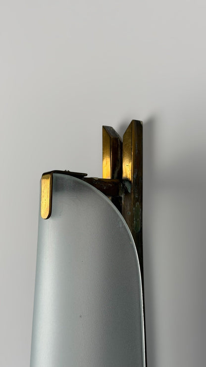 Rare Monumental Single Sconce by Max Ingrand for Fontana Arte, 1950s Sconces