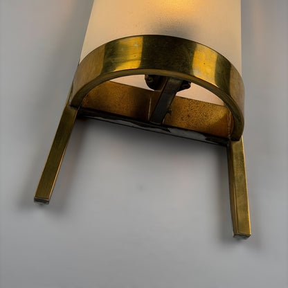 Rare Monumental Single Sconce by Max Ingrand for Fontana Arte, 1950s Sconces