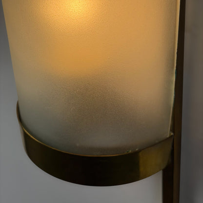 Rare Monumental Single Sconce by Max Ingrand for Fontana Arte, 1950s Sconces