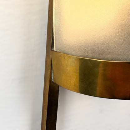 Rare Monumental Single Sconce by Max Ingrand for Fontana Arte, 1950s Sconces