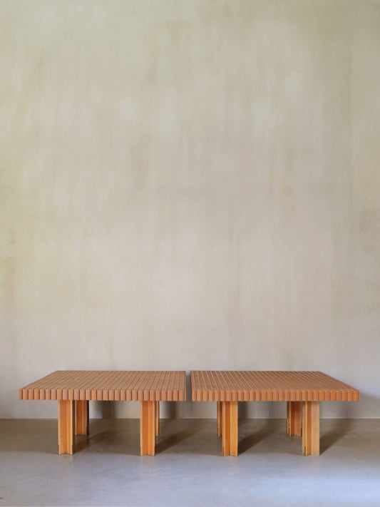 Rare Pair of "Kyoto" Coffee Tables by Pierluigi Ghianda, 1993 Coffee Tables