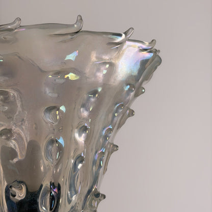 Rare Pair of "Medusa" Murano Glass Wall Sconces by Ercole Barovier, 1940s Sconces