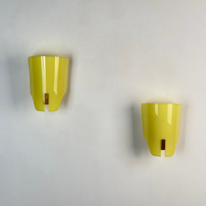Rare Pair of Model 157-PX Wall Lights by Gino Sarfatti for Arteluce, Italy, 1960 Sconces