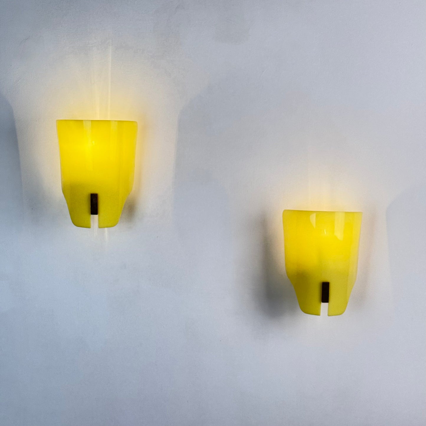 Rare Pair of Model 157-PX Wall Lights by Gino Sarfatti for Arteluce, Italy, 1960 Sconces