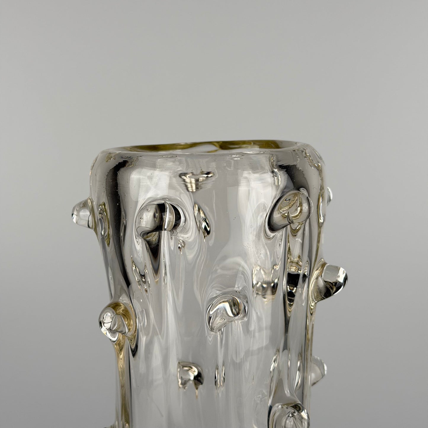 Rare "a Mugnoni" Murano Glass Vase by Ercole Barovier for Barovier & Toso, 1938 Vases