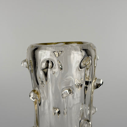 Rare "a Mugnoni" Murano Glass Vase by Ercole Barovier for Barovier & Toso, 1938 Vases
