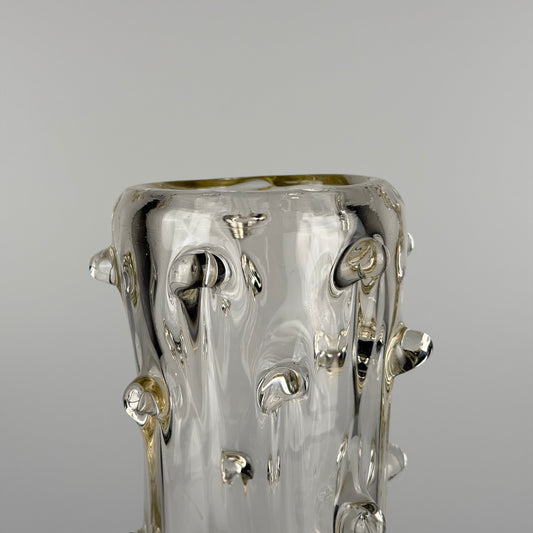 Rare "a Mugnoni" Murano Glass Vase by Ercole Barovier for Barovier & Toso, 1938 Vases