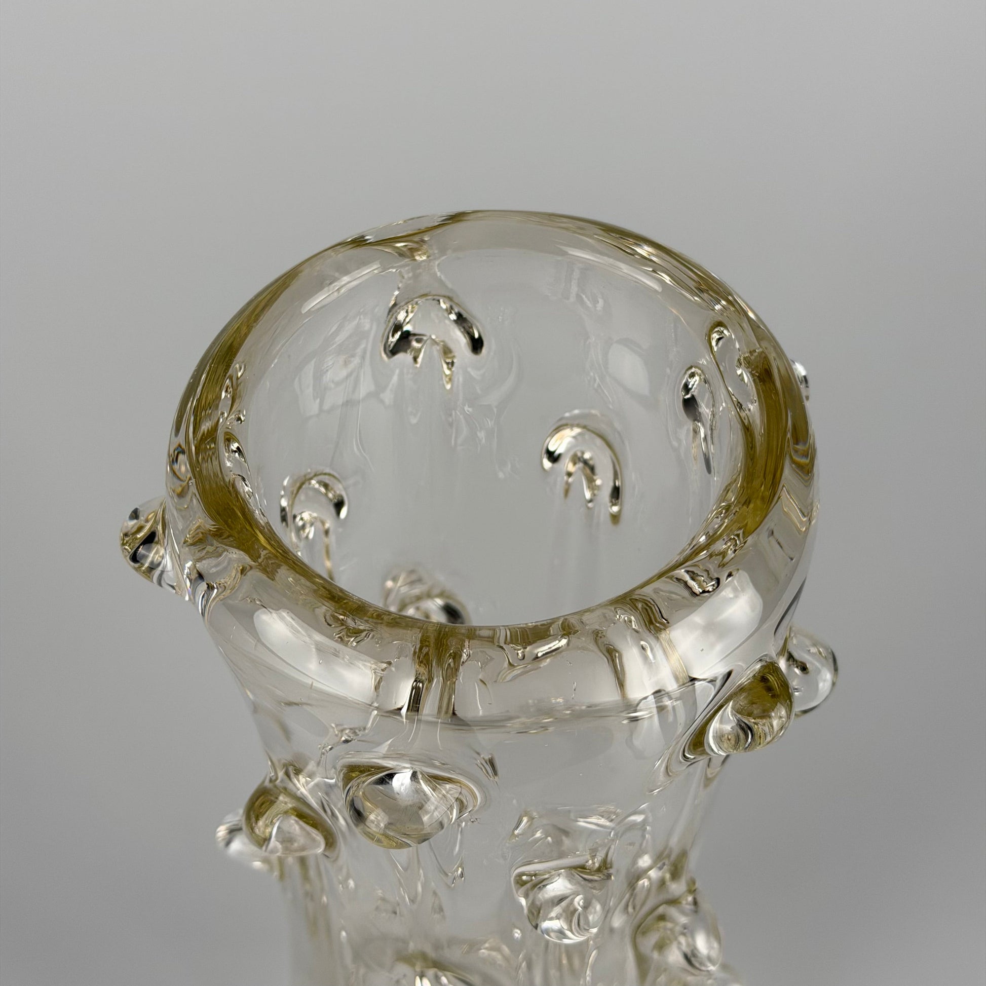 Rare "a Mugnoni" Murano Glass Vase by Ercole Barovier for Barovier & Toso, 1938 Vases