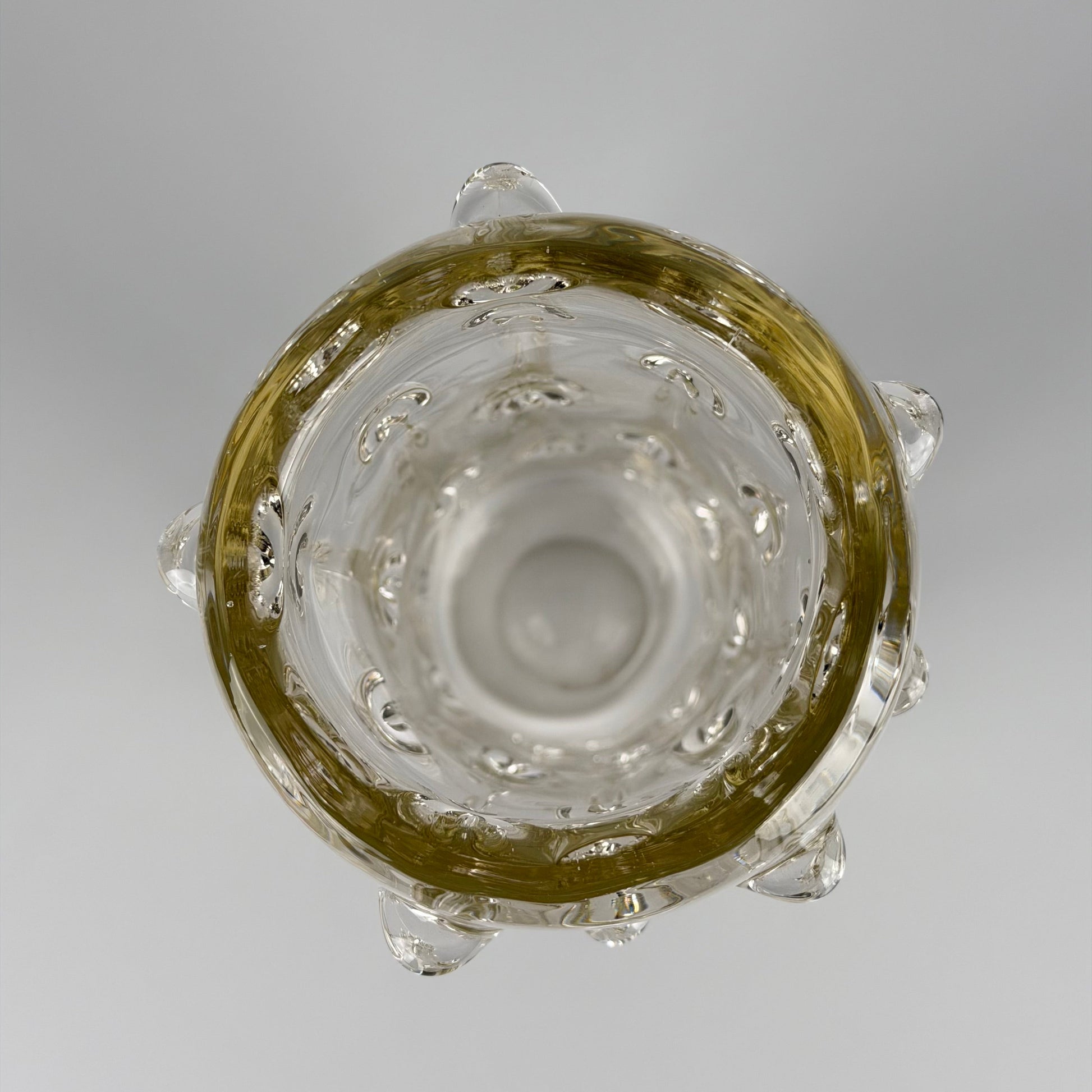 Rare "a Mugnoni" Murano Glass Vase by Ercole Barovier for Barovier & Toso, 1938 Vases