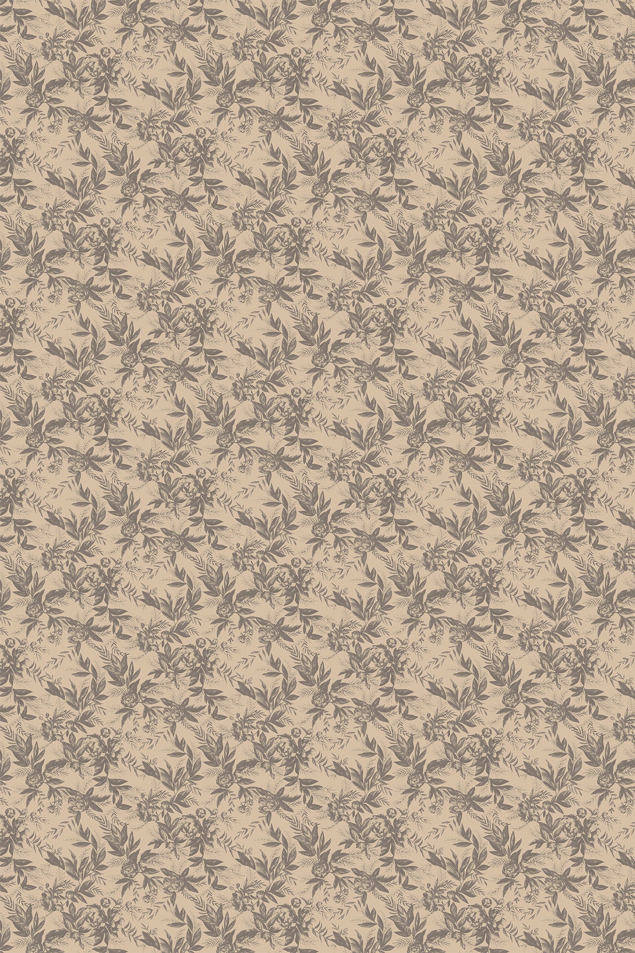 Recollection Wallpaper in Roasted Cashew by Papier