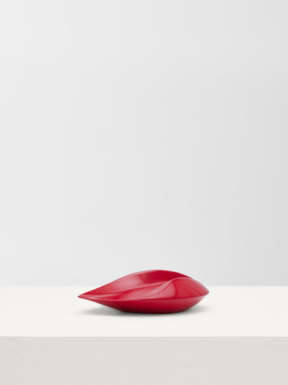 Red Lacquer Dish - Tear Vide Poche Trays