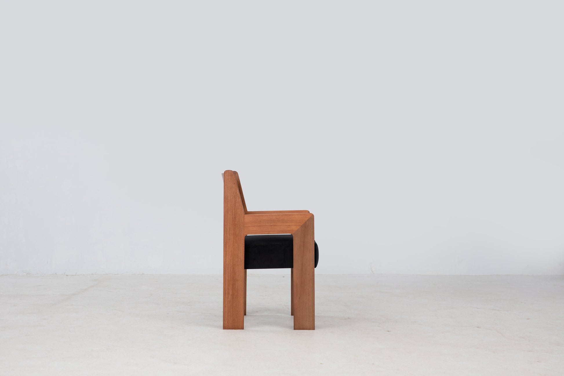 Reka Armchair in Amber and Black Velvet by Sun at Six Chairs