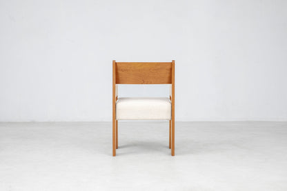 Reka Armchair in Clay/Cream Boucle Chairs