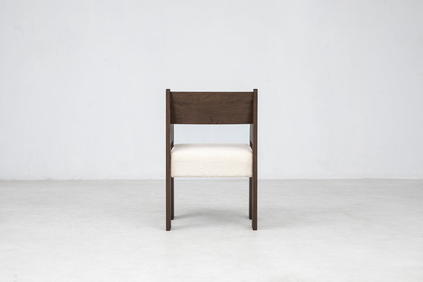 Reka Armchair in Cocoa/Cream Boucle Chairs