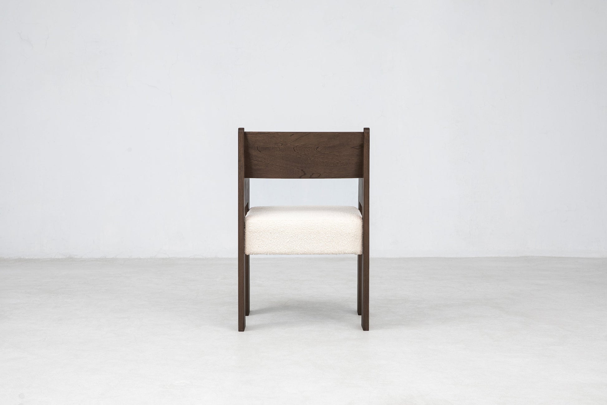 Reka Armchair in Cocoa/Cream Boucle Chairs