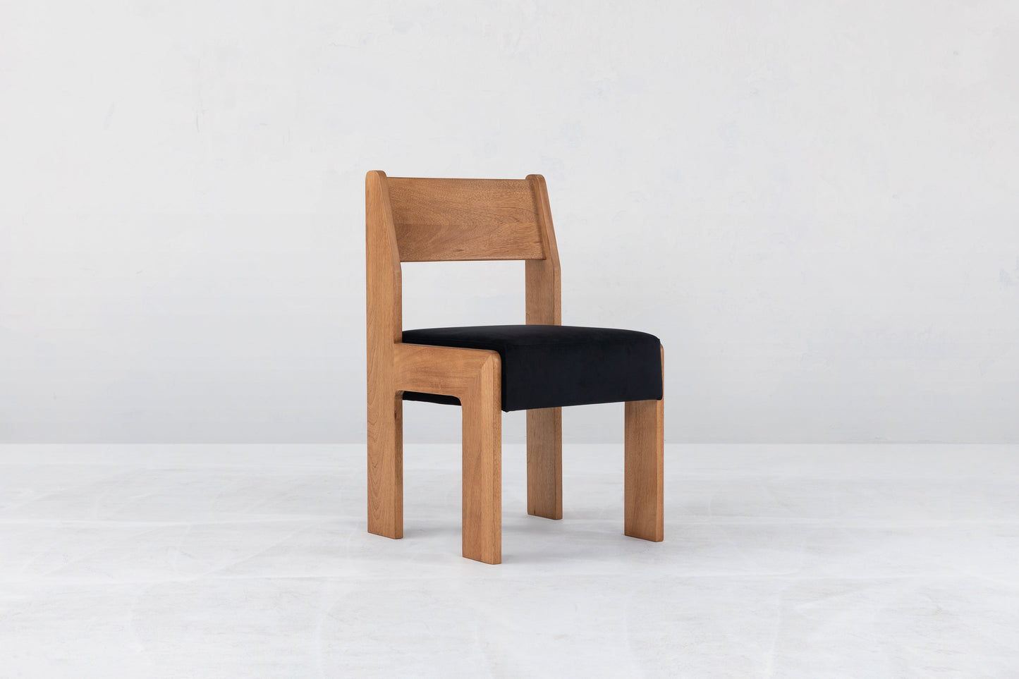 Reka Side Chair in Clay/Black Velvet Dining Chairs