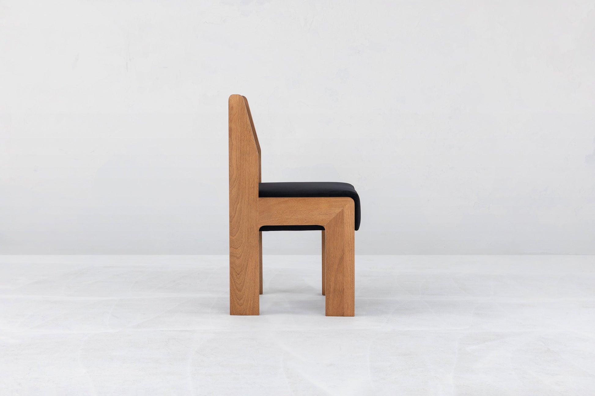 Reka Side Chair in Clay/Black Velvet Dining Chairs