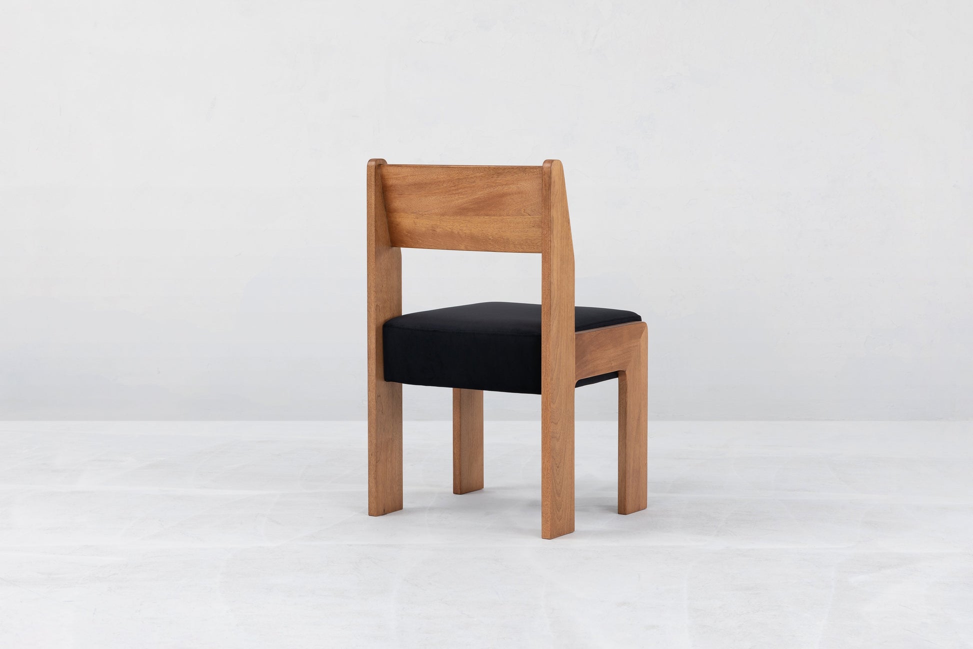 Reka Side Chair in Clay/Black Velvet Dining Chairs