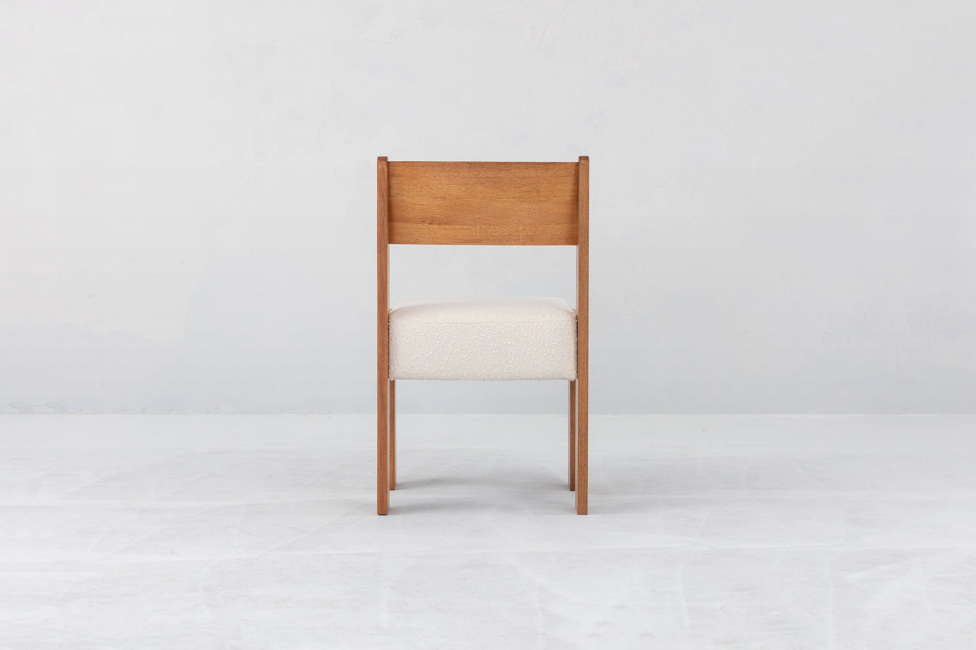 Reka Side Chair in Clay/Cream Boucle Dining Chairs