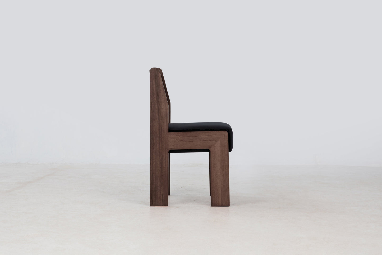 Reka Side Chair in Cocoa and Black Velvet Side Chairs