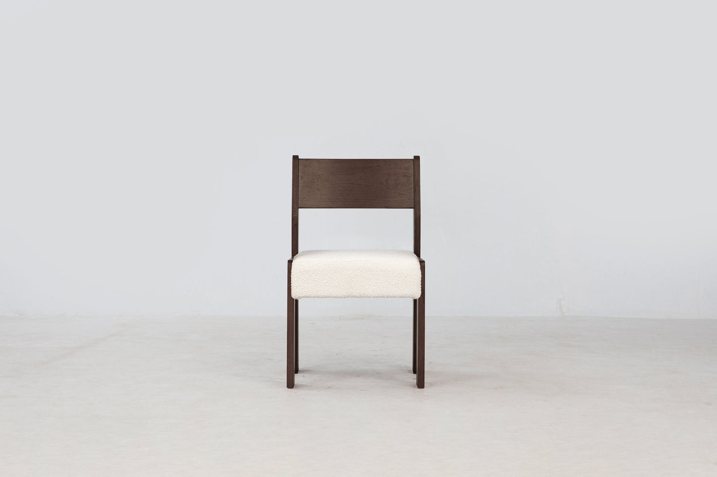 Reka Side Chair in Cocoa/Cream Boucle Dining Chairs