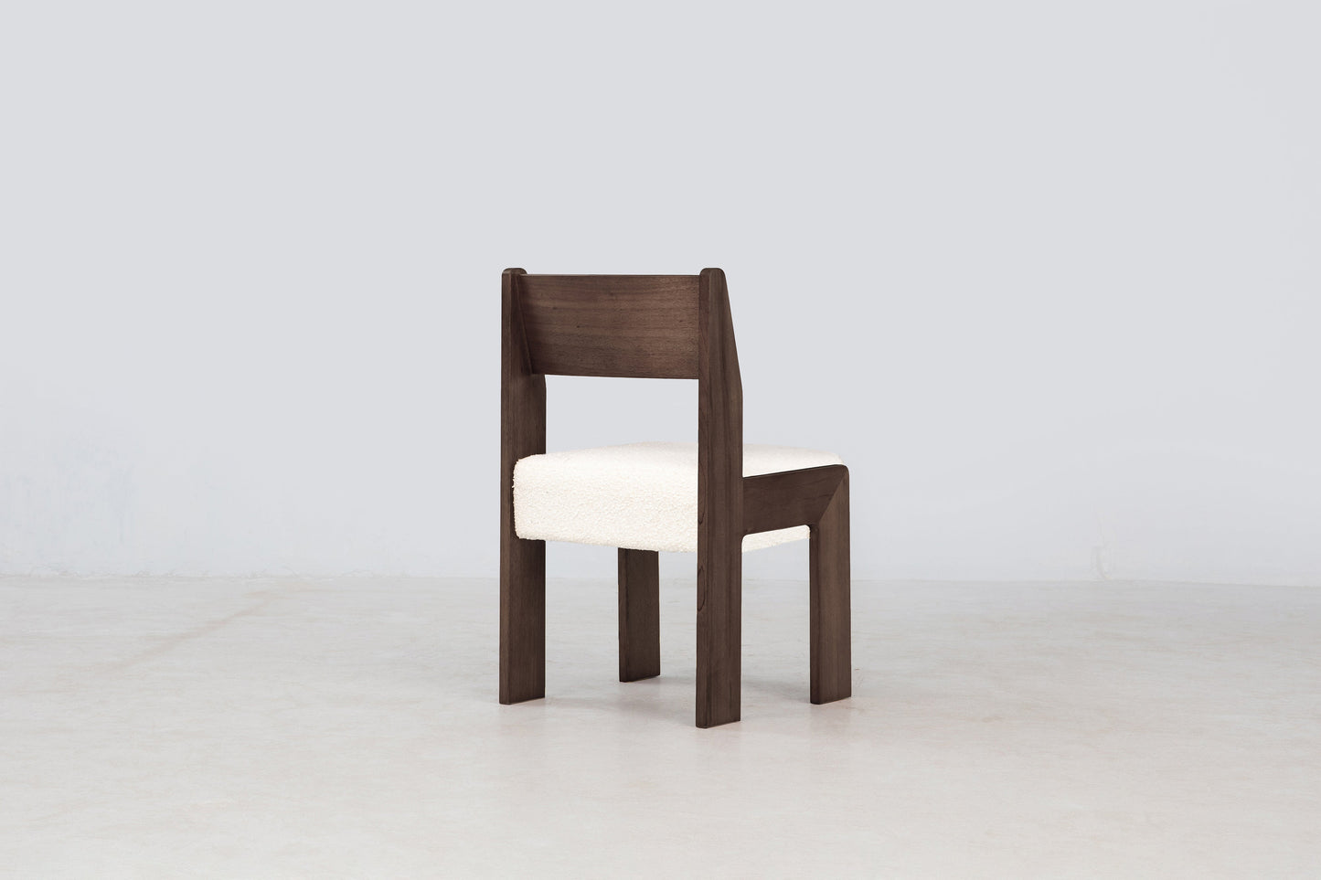 Reka Side Chair in Cocoa/Cream Boucle Dining Chairs