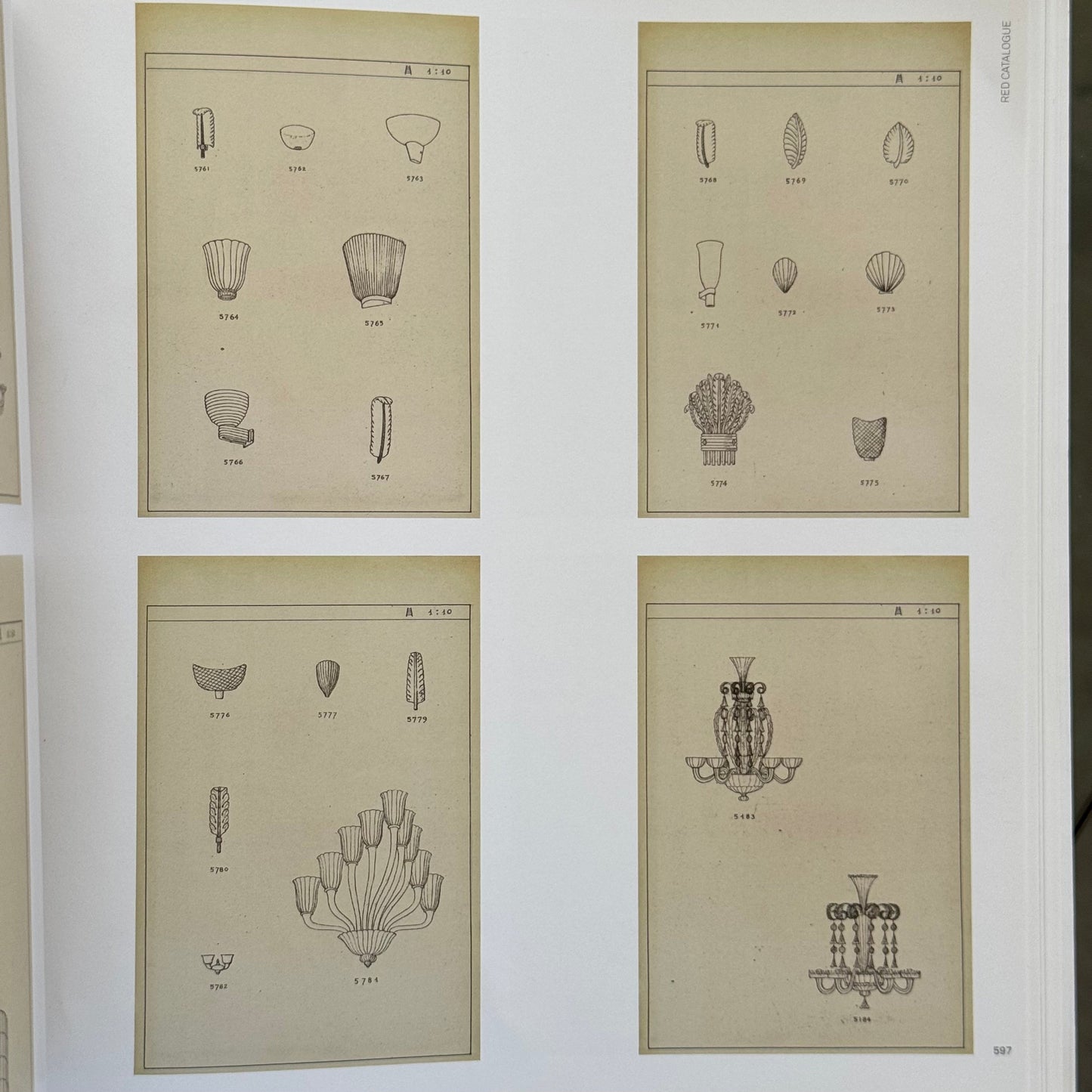 Pair of Model 5777 "Reticello" Wall Sconces by Carlo Scarpa for Venini, 1930s Sconces