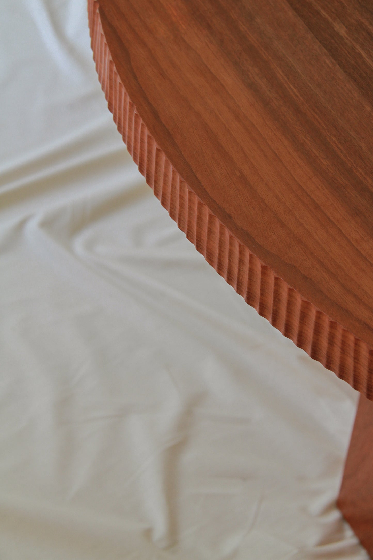 Rippled Edge Dining Table by Curtis Bloxsidge Dining Tables