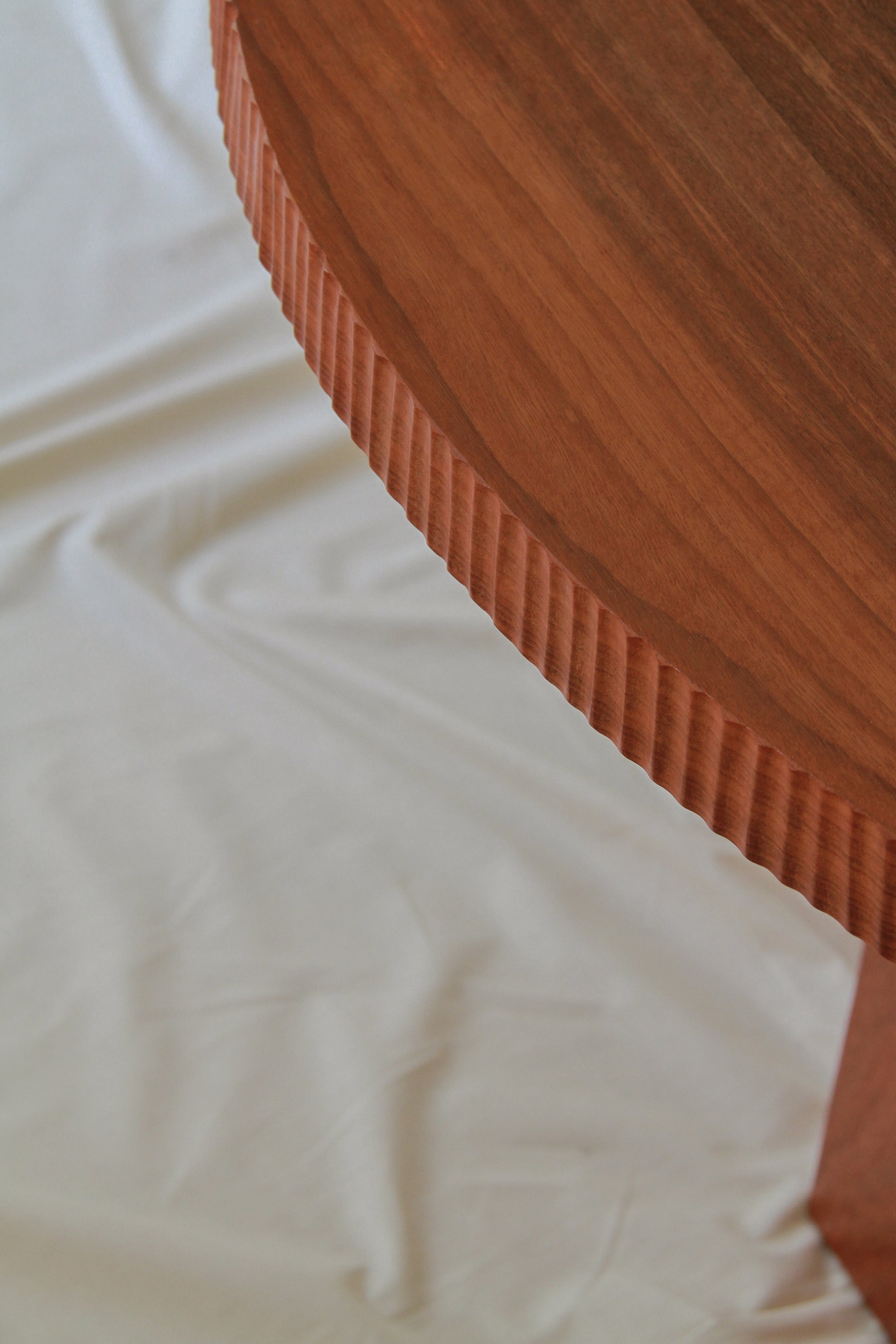 Rippled Edge Dining Table by Curtis Bloxsidge Dining Tables