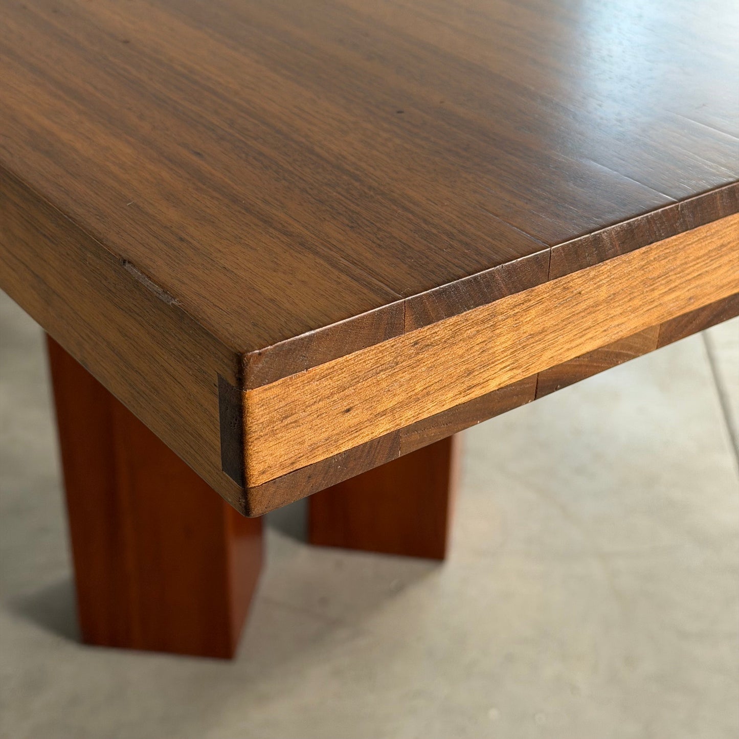 Roberto Poggi for Poggi, Model TL63 Solid Walnut Dining Table, Italy, 1960s Dining Tables