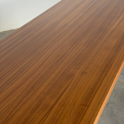 Roberto Poggi for Poggi, Model TL63 Solid Walnut Dining Table, Italy, 1960s Dining Tables