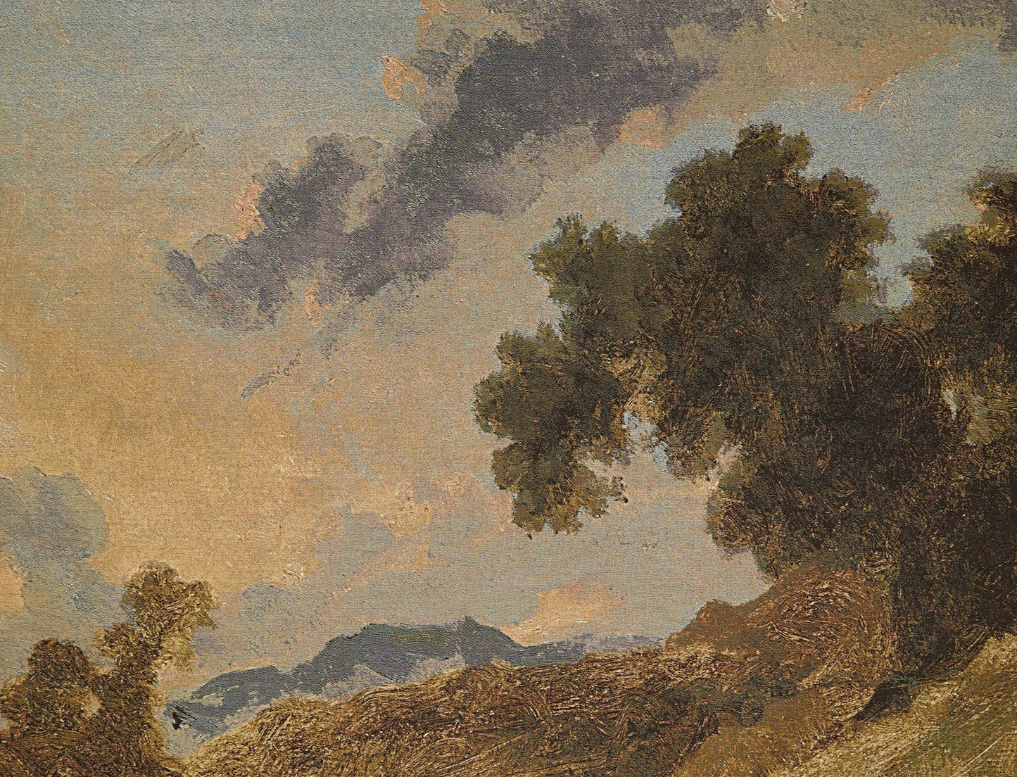 Tapisserie de paysage de Rocca