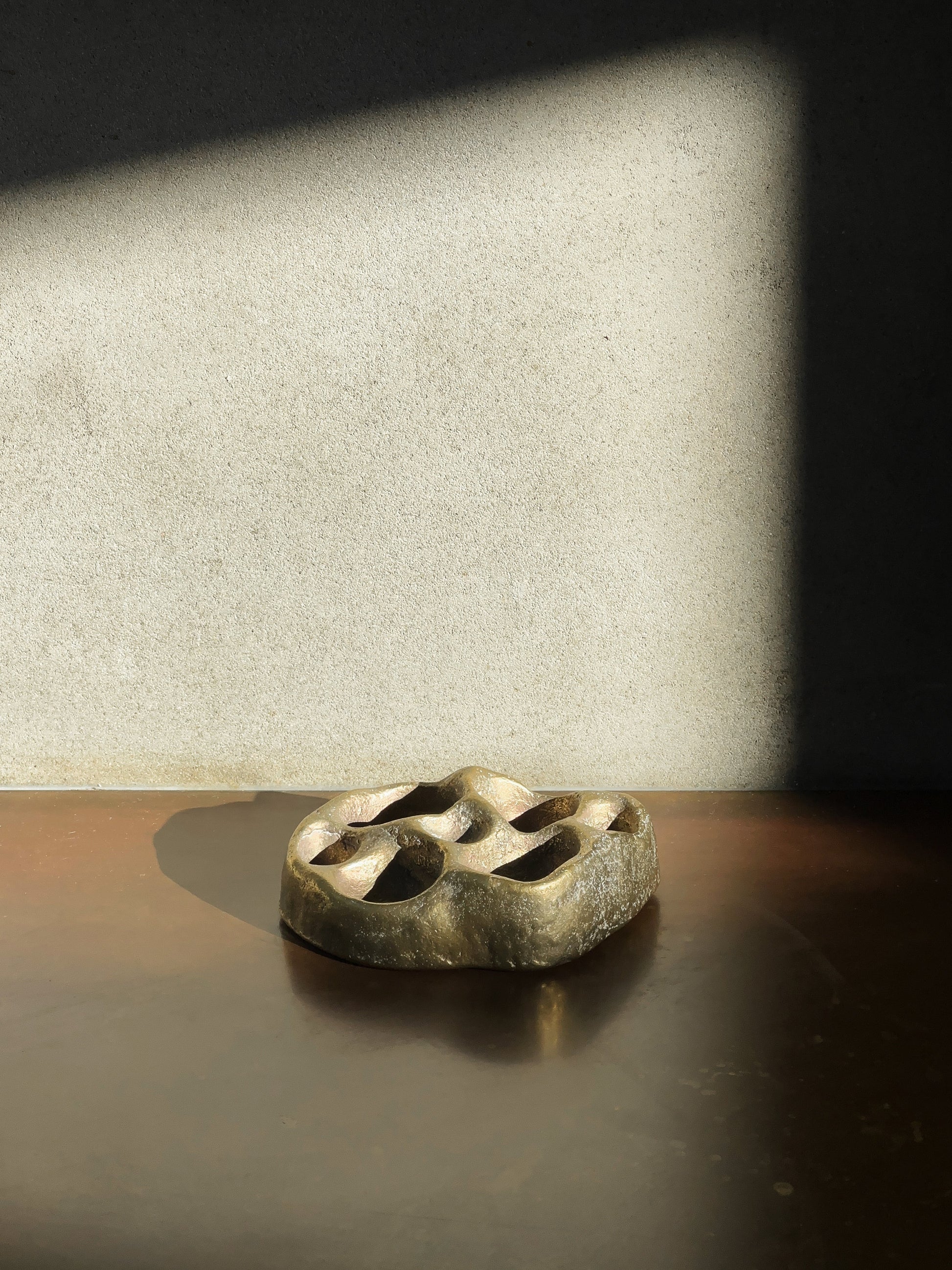 Rockpool in Brass Bowls