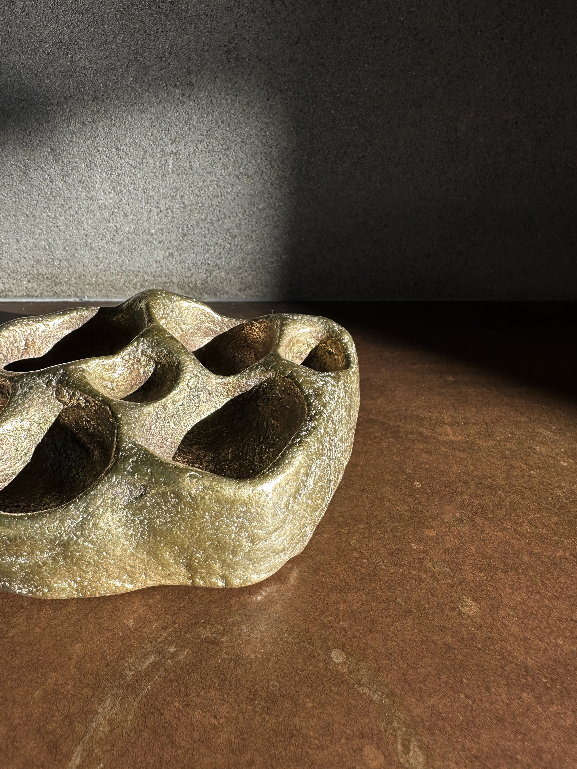 Rockpool in Brass Bowls