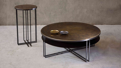 Round Binate Coffee Table by Novocastrian Coffee Tables