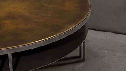 Round Binate Coffee Table by Novocastrian Coffee Tables