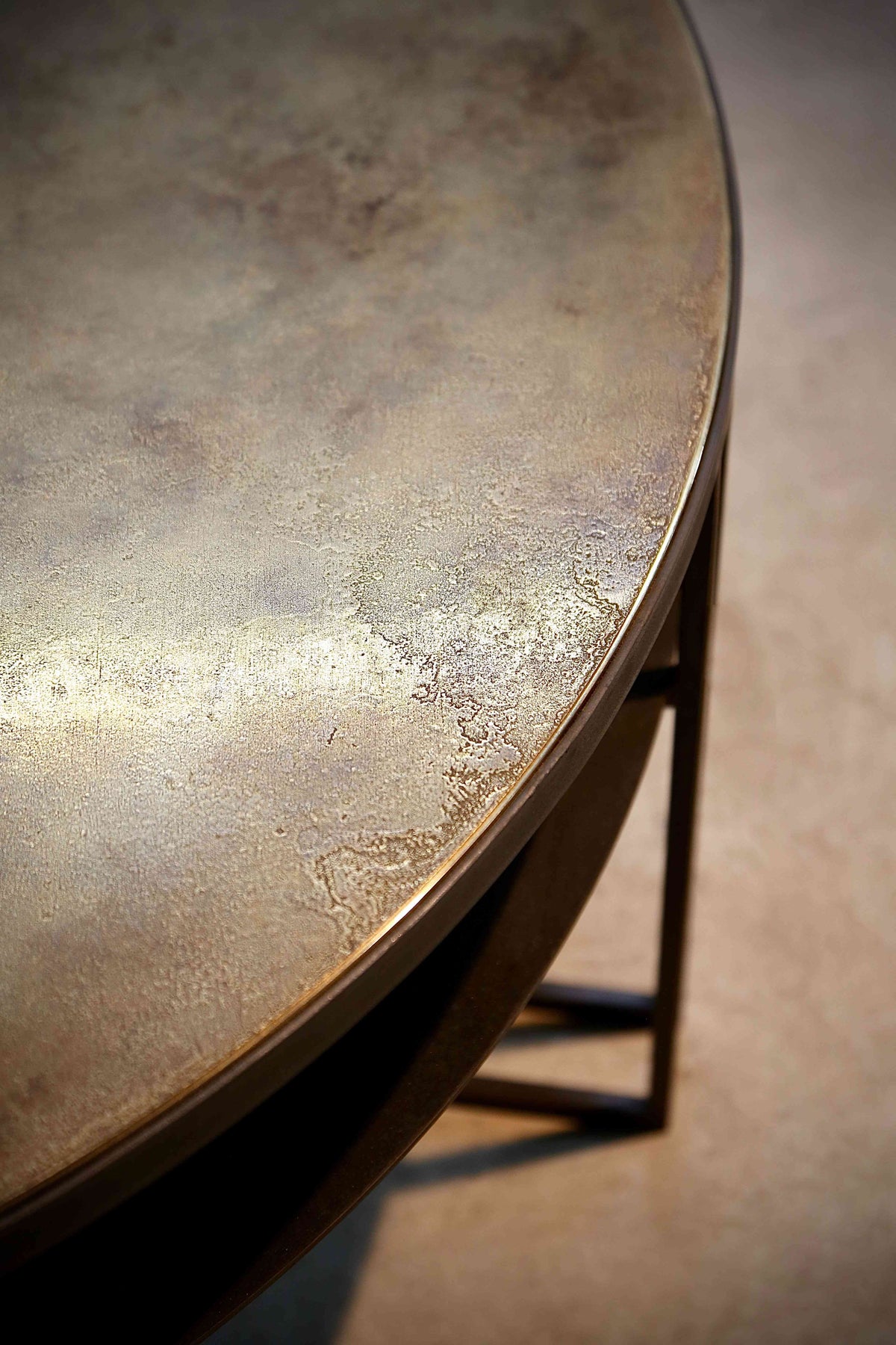 Round Binate Coffee Table by Novocastrian Coffee Tables