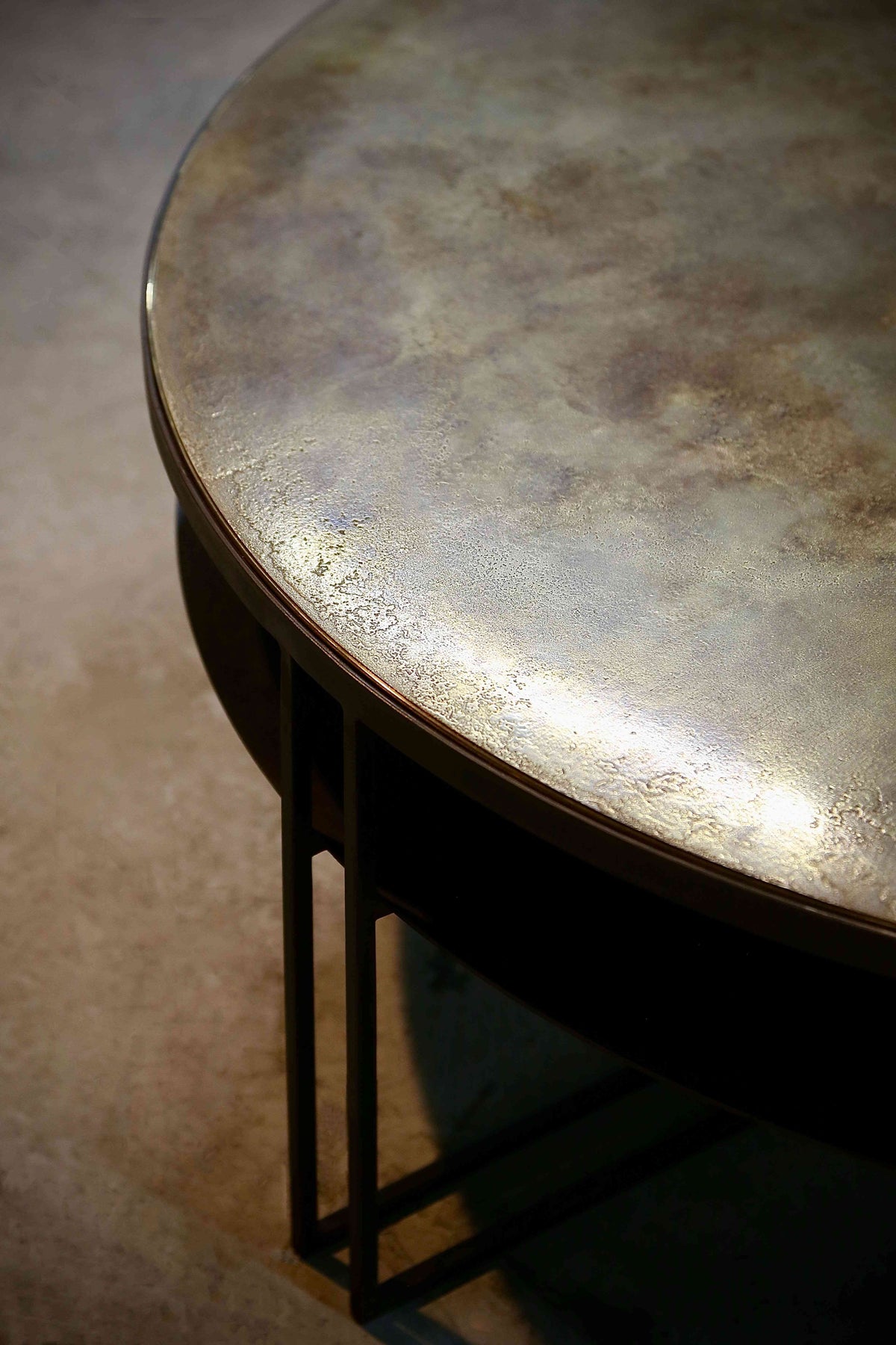 Round Binate Coffee Table by Novocastrian Coffee Tables