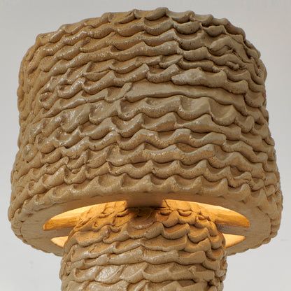 Round Casa Table Light in Sand, Medium by Project 213A Table Lamps