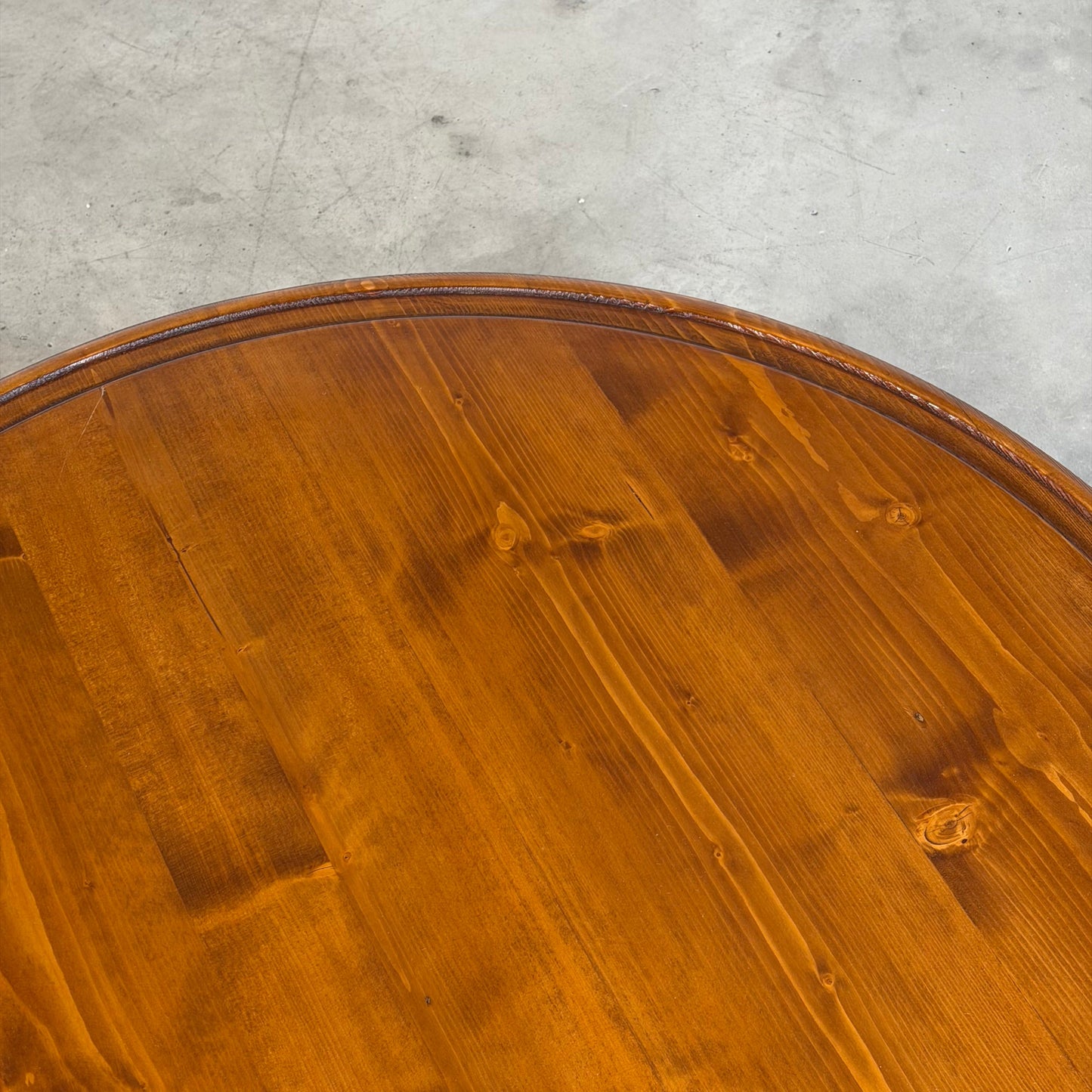 Round Pine Coffee Table, Charlotte Perriand for Les Arcs Design, France, 1960s Coffee Tables
