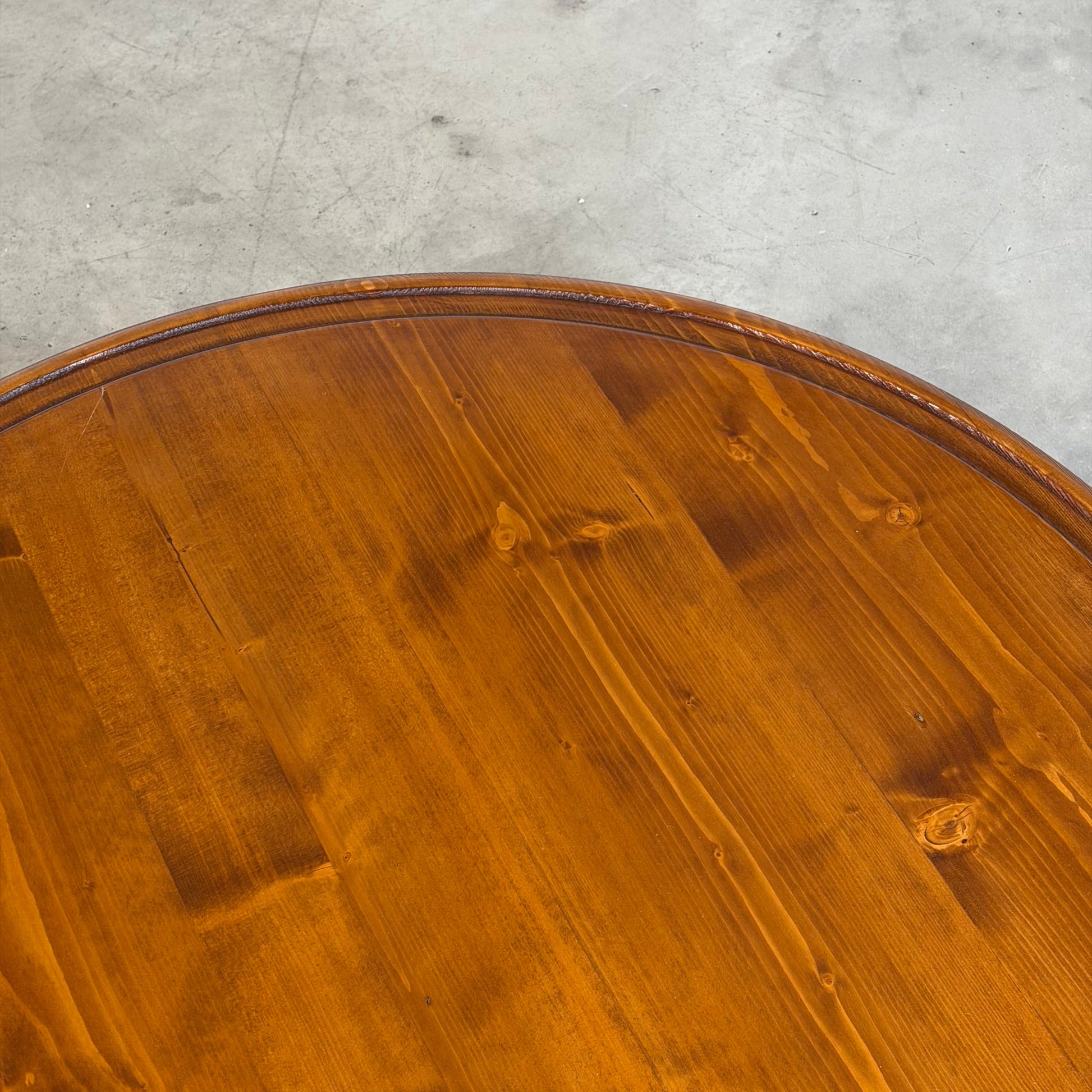 Round Pine Coffee Table, Charlotte Perriand for Les Arcs Design, France, 1960s Coffee Tables