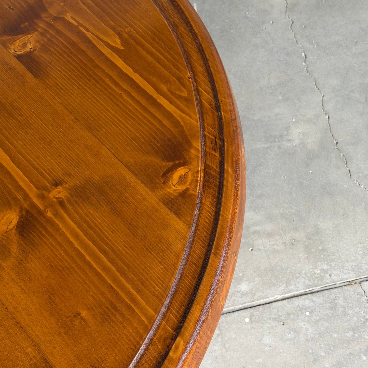 Round Pine Coffee Table, Charlotte Perriand for Les Arcs Design, France, 1960s Coffee Tables