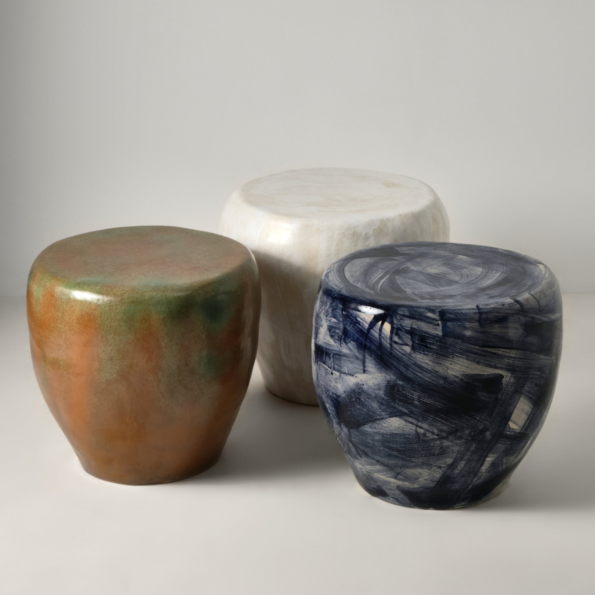 Rounded Medium Ceramic Side Table
