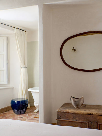 Rounded Medium Ceramic Side Table