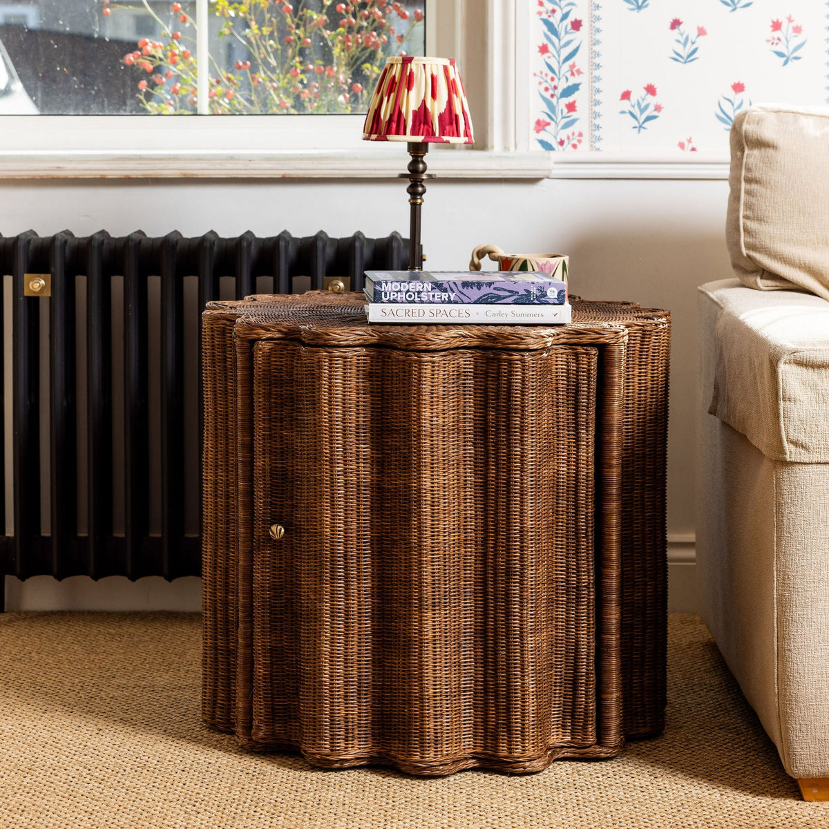 Ruby Table Top Ruby Rattan Side Table, End Tables – Claude Home