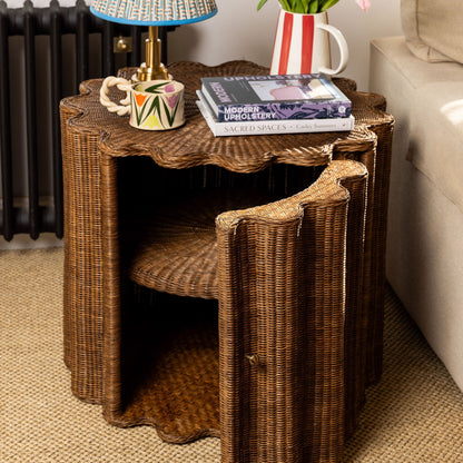 Ruby Rattan Side Table End Tables