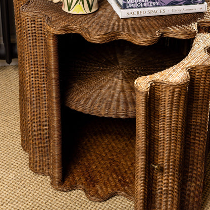 Ruby Rattan Side Table End Tables